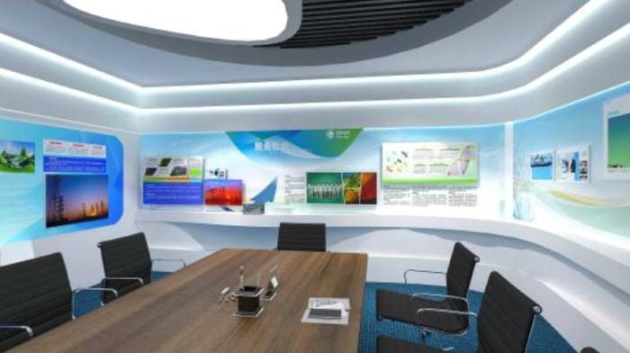 電力企業(yè)展廳設計